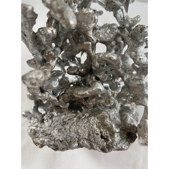 Anthill Art Casting Sculpture Fire Ant Aluminum Casting 9.25” Tall #12 - Picture 6 of 9